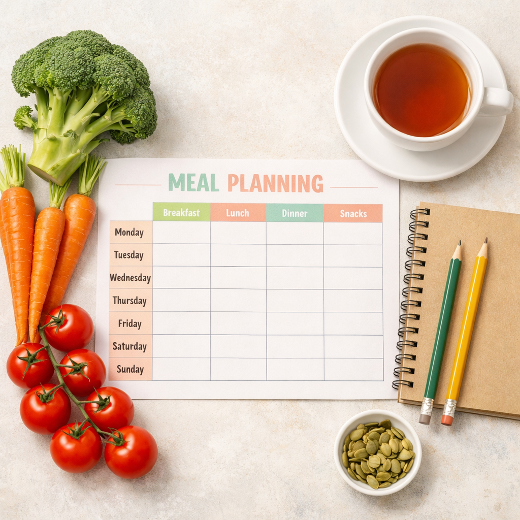 Wöchentliche Meal Planning